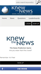 Mobile Screenshot of knewthenews.com